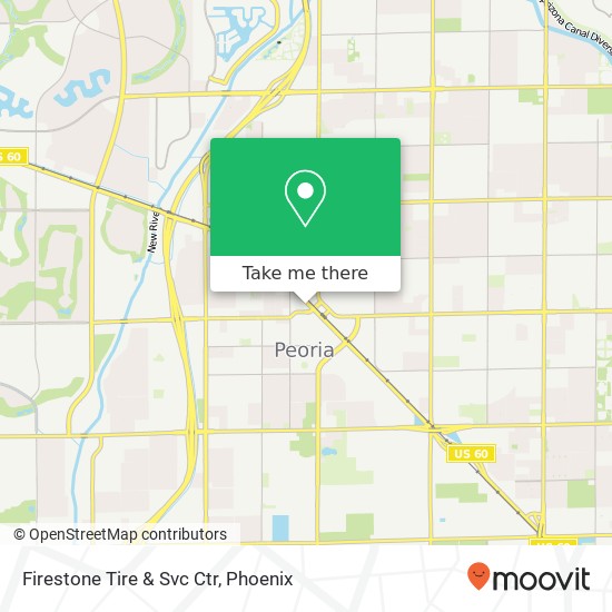 Firestone Tire & Svc Ctr map