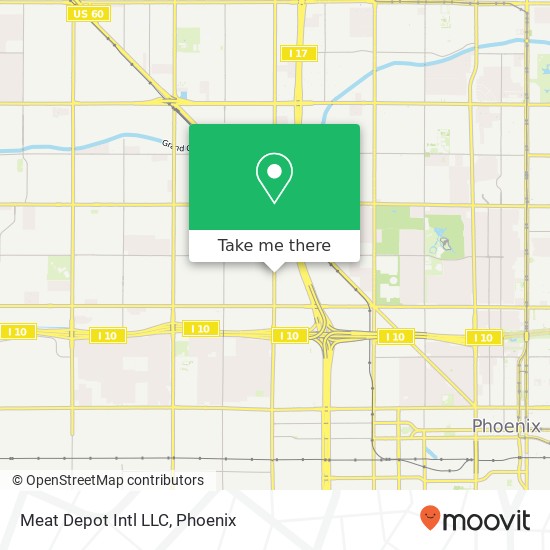 Meat Depot Intl LLC map