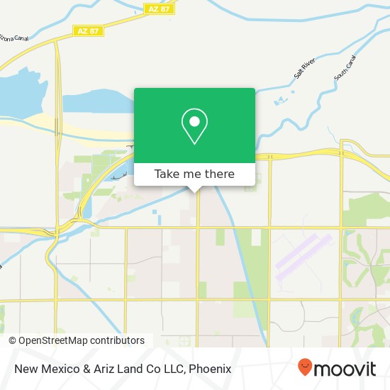 New Mexico & Ariz Land Co LLC map