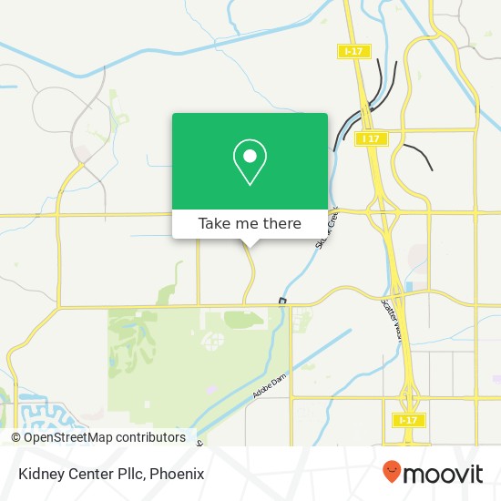 Kidney Center Pllc map