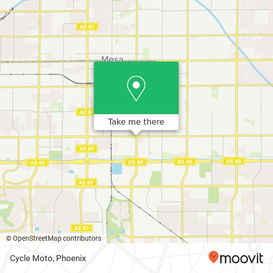 Mapa de Cycle Moto