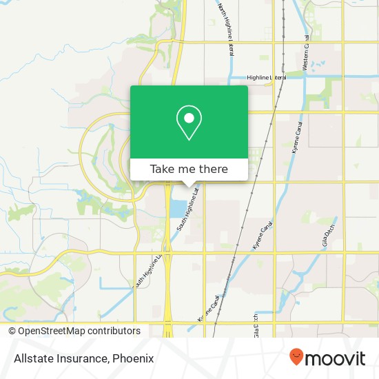 Mapa de Allstate Insurance