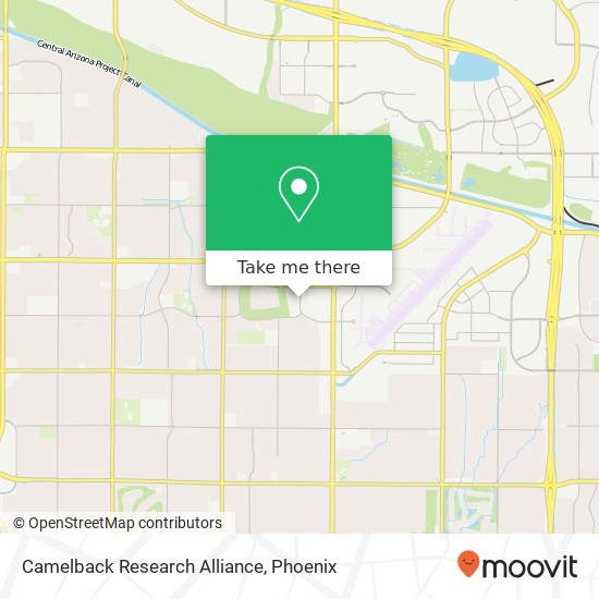 Camelback Research Alliance map