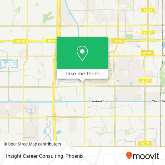 Mapa de Insight Career Consulting