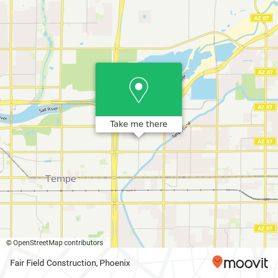 Fair Field Construction map