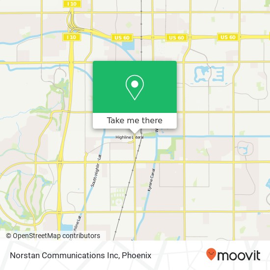 Norstan Communications Inc map