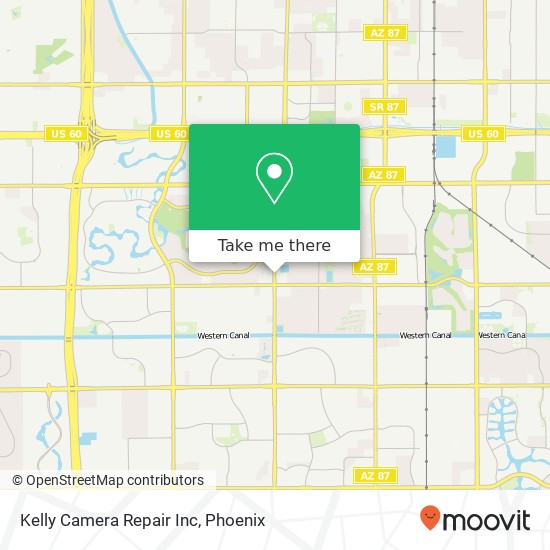Kelly Camera Repair Inc map