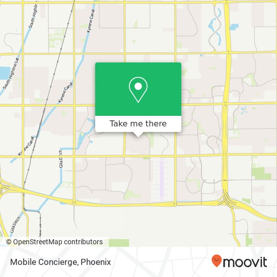 Mobile Concierge map