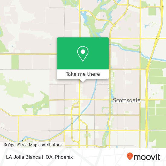 Mapa de LA Jolla Blanca HOA