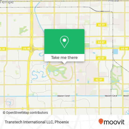 Transtech International LLC map