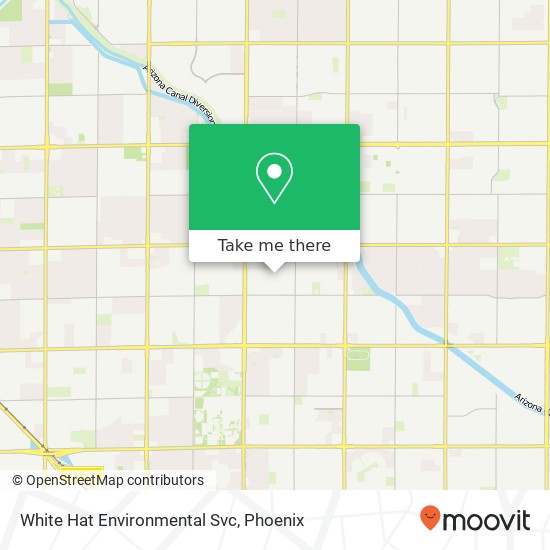 White Hat Environmental Svc map