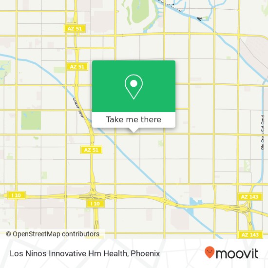 Los Ninos Innovative Hm Health map