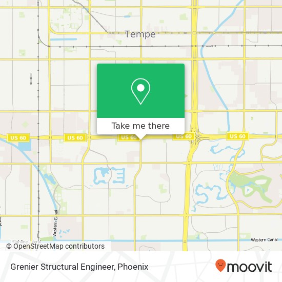 Mapa de Grenier Structural Engineer