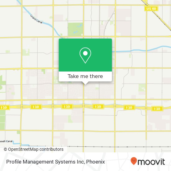 Profile Management Systems Inc map