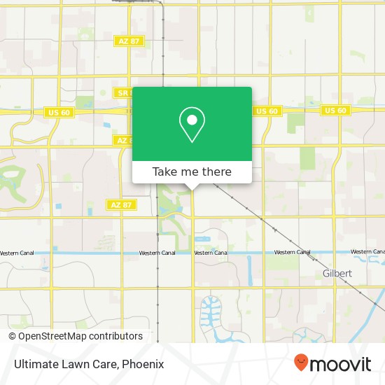 Ultimate Lawn Care map