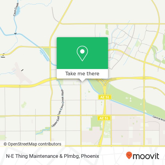 N-E Thing Maintenance & Plmbg map