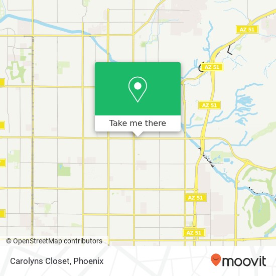 Carolyns Closet map