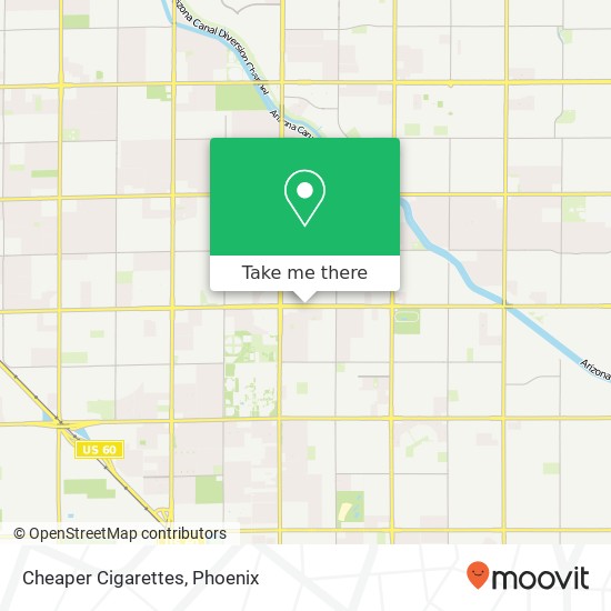 Cheaper Cigarettes map