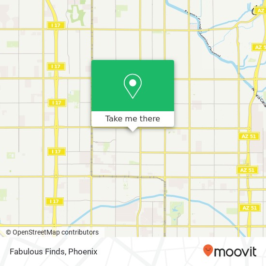 Fabulous Finds map