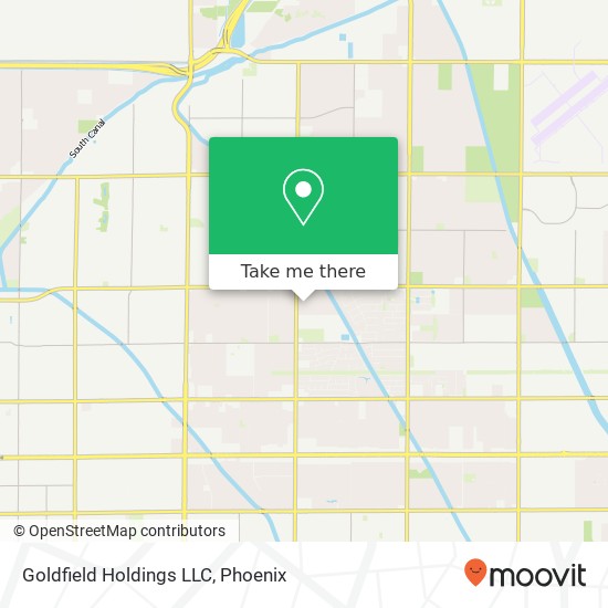 Goldfield Holdings LLC map