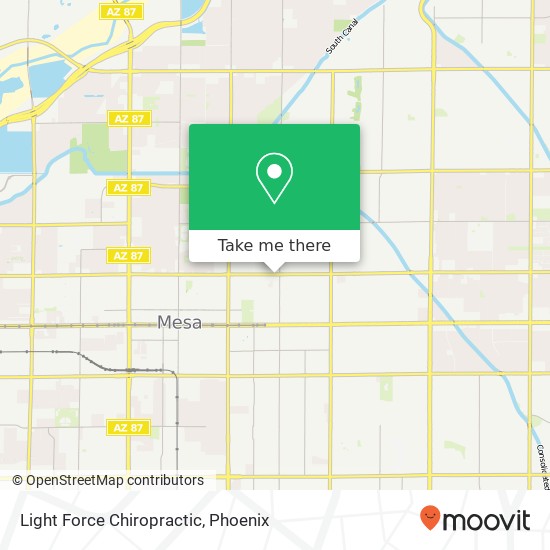 Light Force Chiropractic map