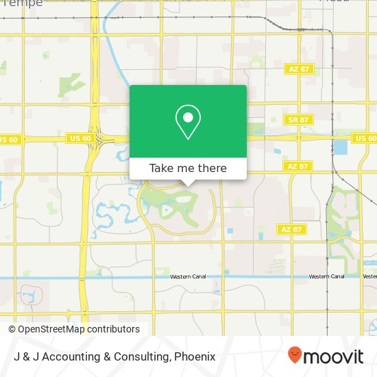 Mapa de J & J Accounting & Consulting