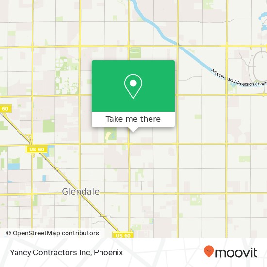 Yancy Contractors Inc map