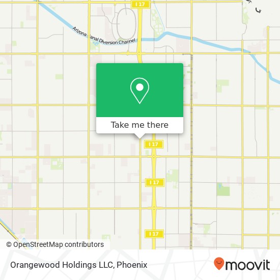 Mapa de Orangewood Holdings LLC