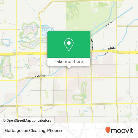 Garbagecan Cleaning map