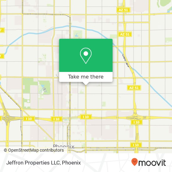 Jeffron Properties LLC map