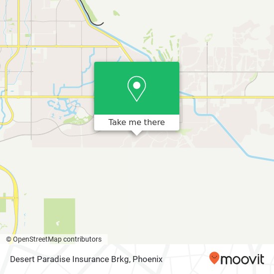 Desert Paradise Insurance Brkg map