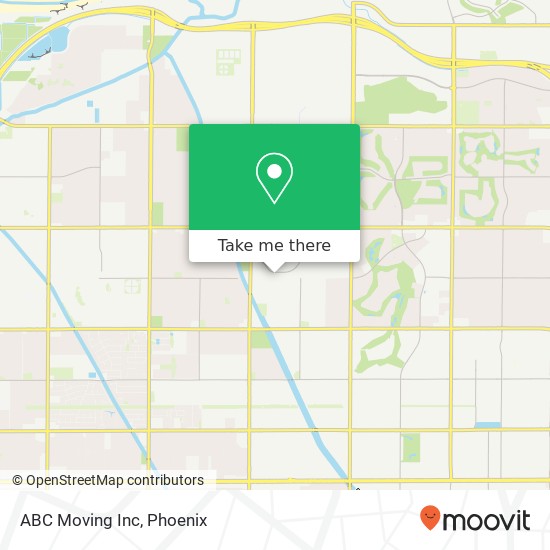 Mapa de ABC Moving Inc