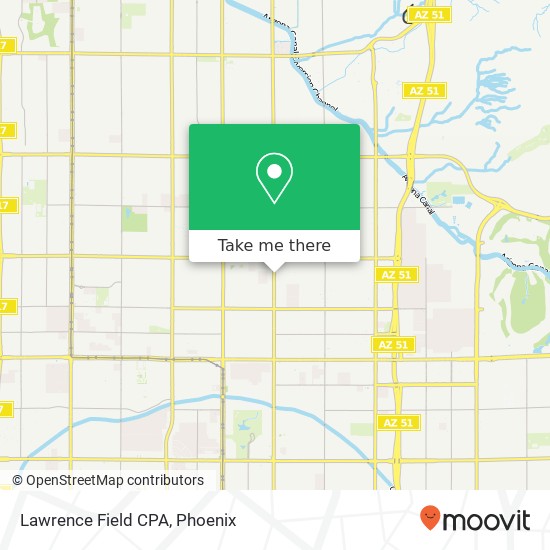 Lawrence Field CPA map