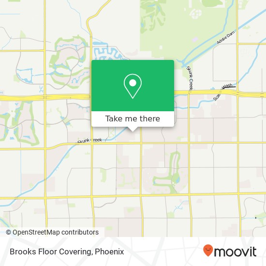 Brooks Floor Covering map