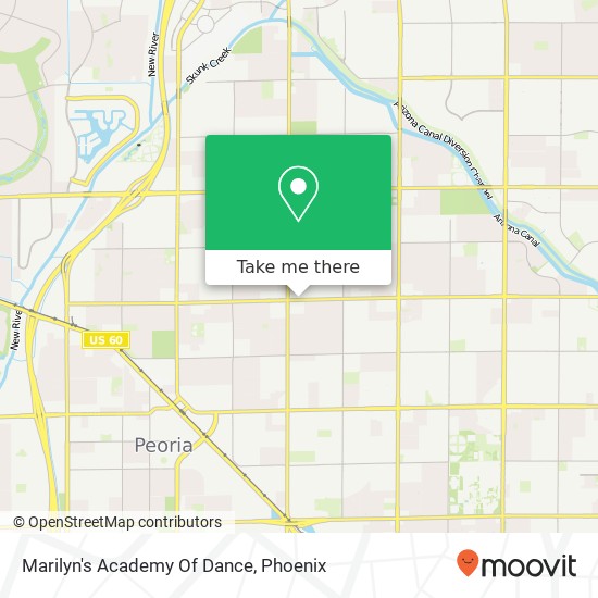 Marilyn's Academy Of Dance map