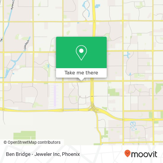 Mapa de Ben Bridge - Jeweler Inc