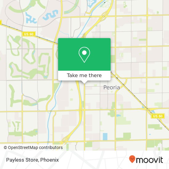 Payless Store map