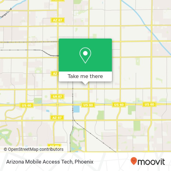 Arizona Mobile Access Tech map