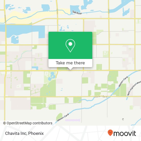 Chavita Inc map