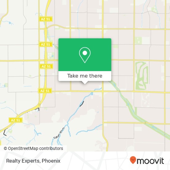 Realty Experts map