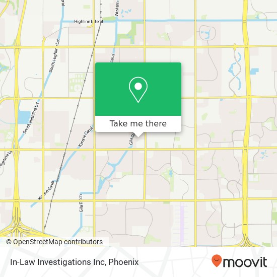 In-Law Investigations Inc map