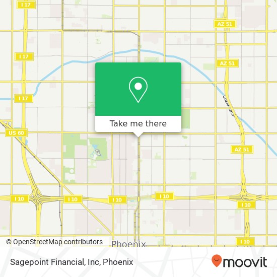 Sagepoint Financial, Inc map