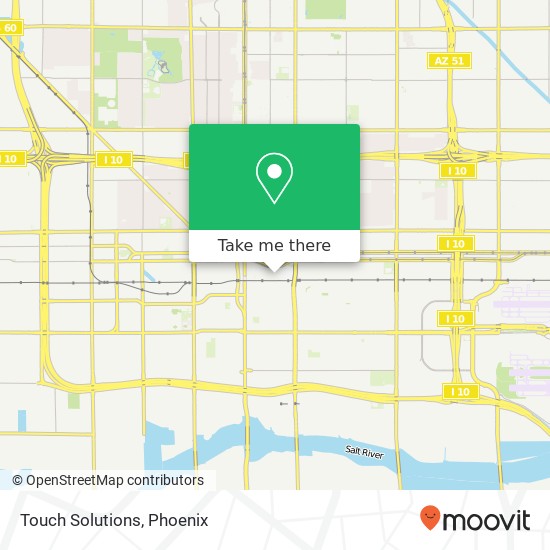 Touch Solutions map