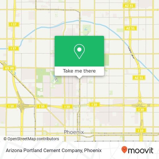 Arizona Portland Cement Company map