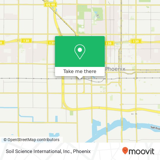 Soil Science International, Inc. map