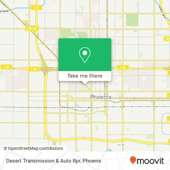 Desert Transmission & Auto Rpr map