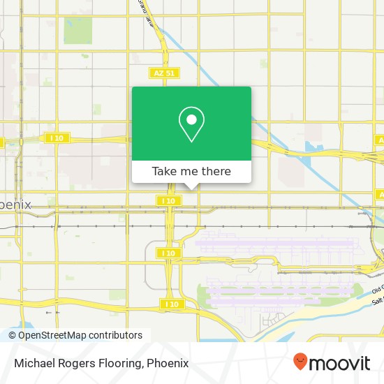 Michael Rogers Flooring map