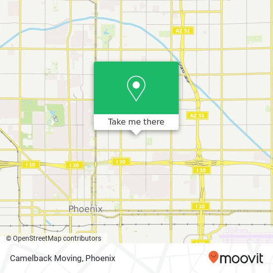 Camelback Moving map