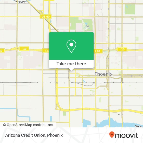Arizona Credit Union map