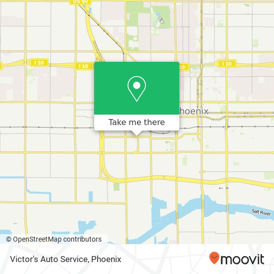 Victor's Auto Service map